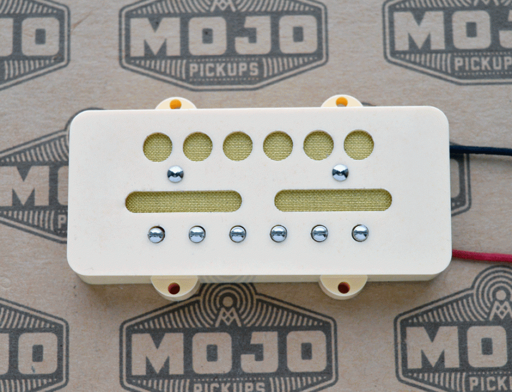 P90 sized DeArmond Spec Gold Foil Mojo Pickups