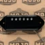 Black Vintage PAF Dogear P90 pickup featuring period-correct butyrate bobbins and a classic ABS cover.